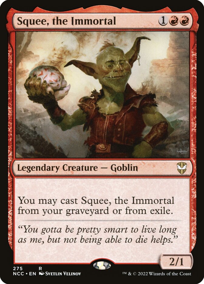 Squee, the Immortal - Commander: Streets of New Capenna - Magic